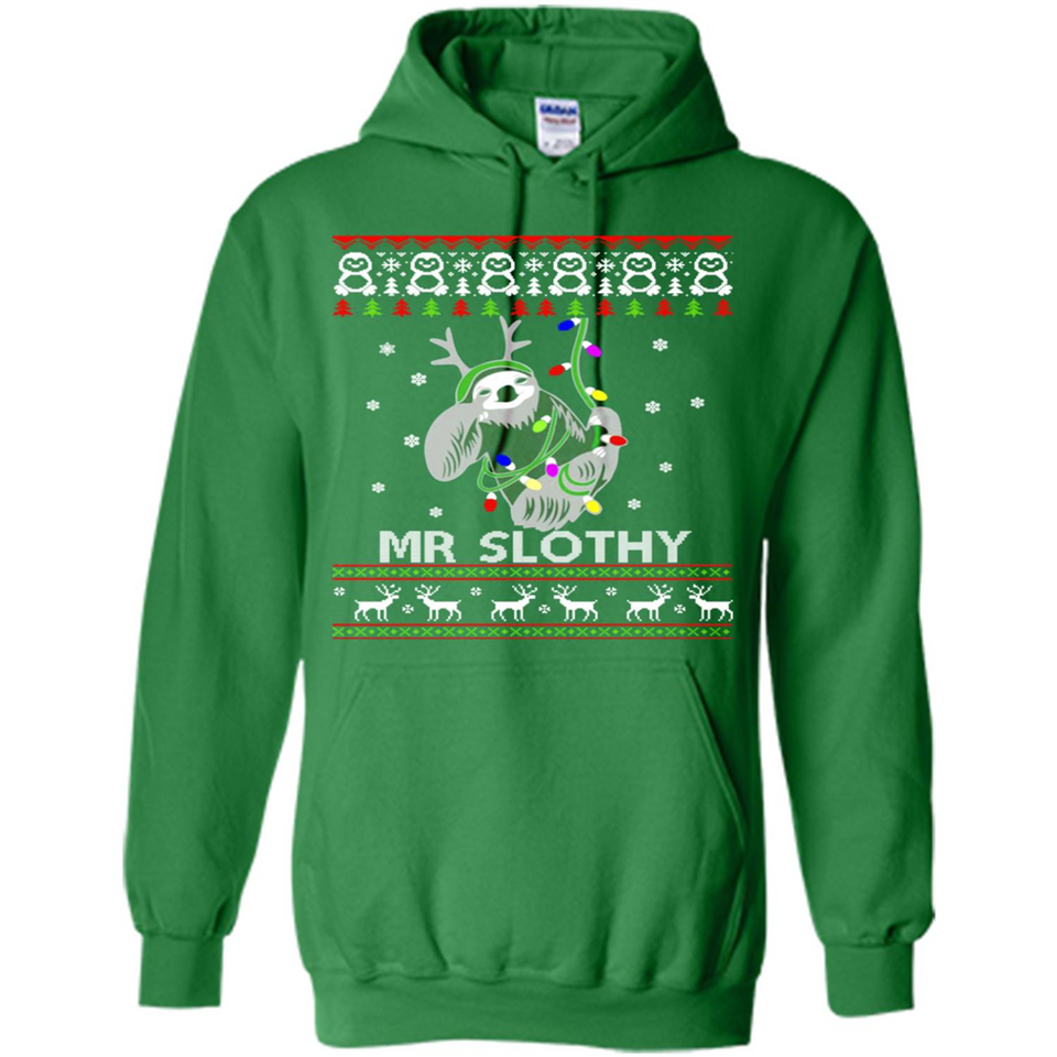 Mr Slothy Christma - Hoodie