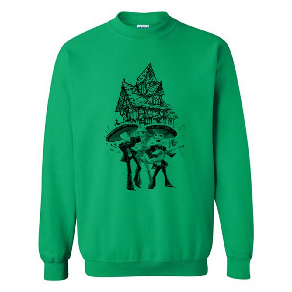 Mariachi Skeleton Shirt Dia De Los Muertos Tequila - Sweatshirt