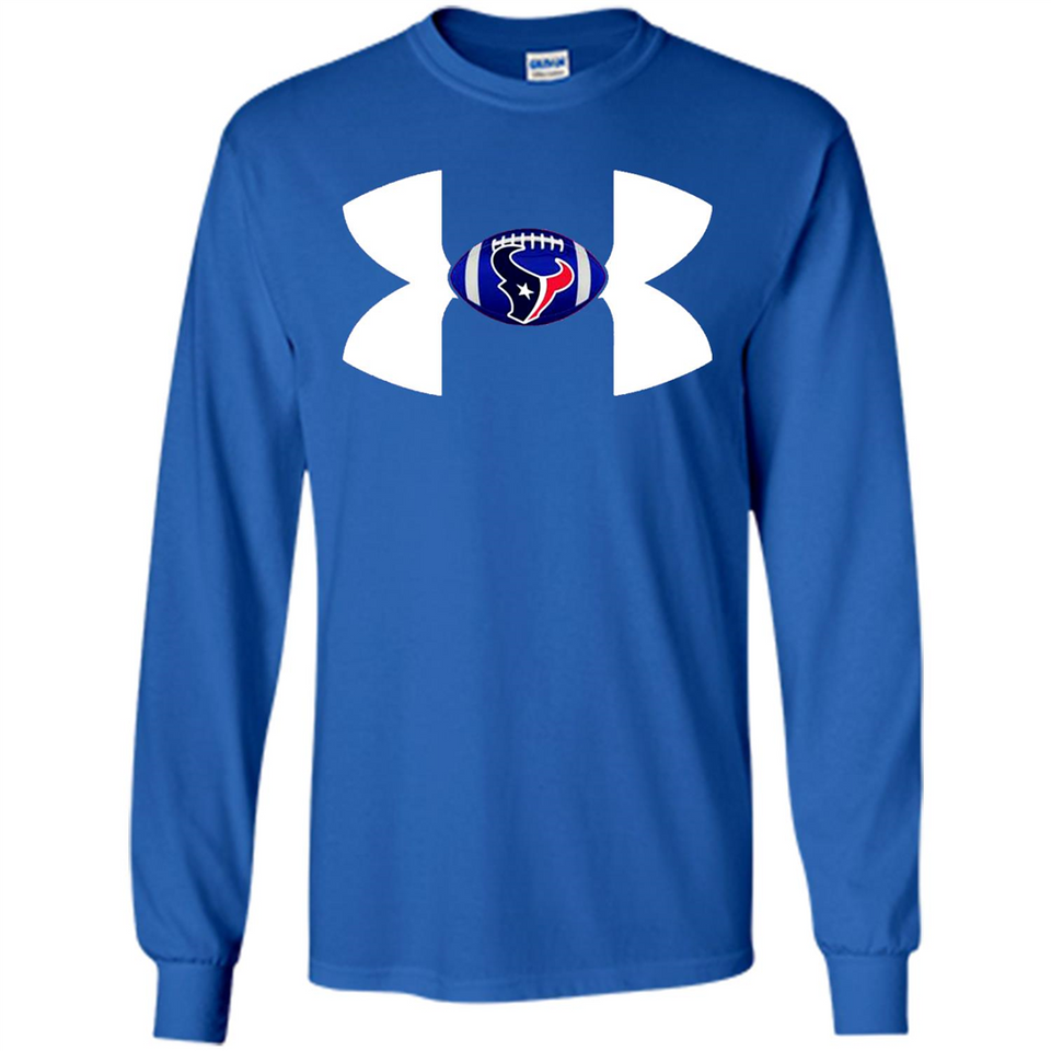 Houston Texans Under Armour Logo - Long Sleeve T-Shirt