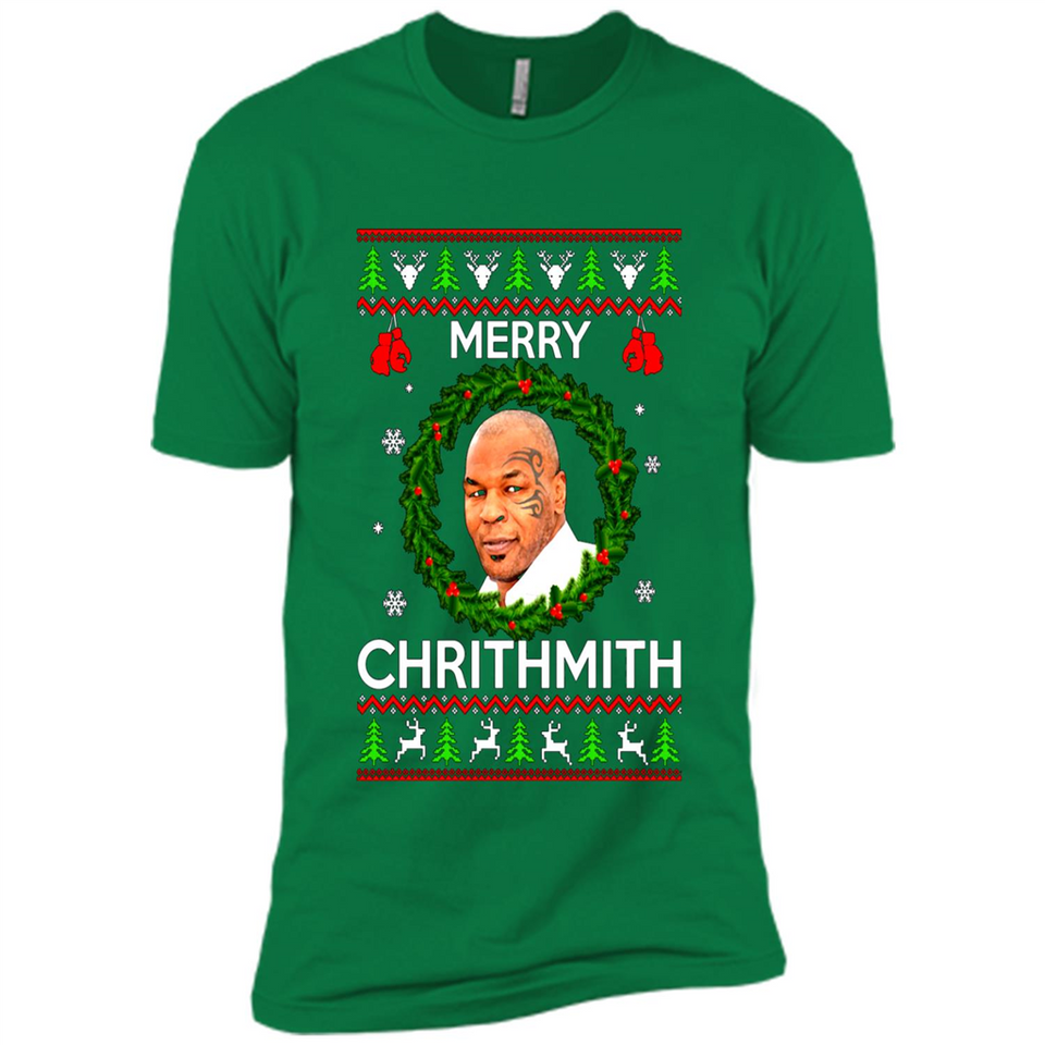 Mike Tyson Merry Chritmith Christmas Sweatshirt PINGPONG