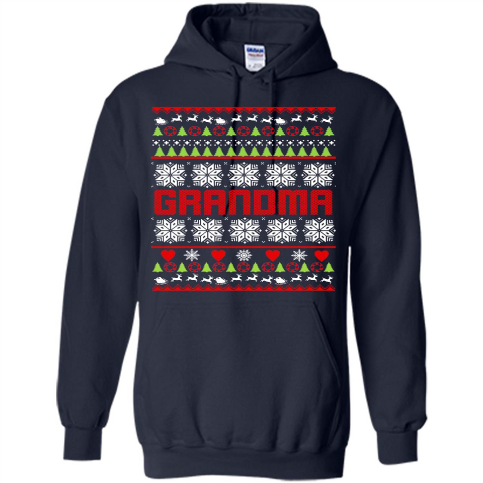 Grandma Ugly Christmas - Hoodie