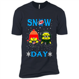 Snow Day Shirt For Carolina Hurricanes Vs Minion Fans pingpong