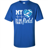 Philadelphia Eagles Football My Heart is on that Field - Shirt