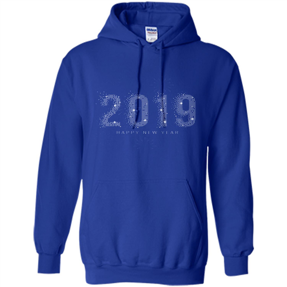Happy New Year 2019 Sparkle Firework PINGPONG