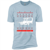 Christmas Ugly Sweater Automobile Ugly Christmas Sweater - Premium Short Sleeve T-Shirt