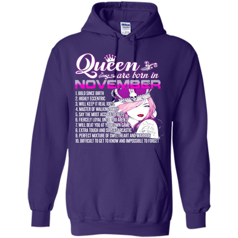 Queens Are Born In November Vintage Birthday