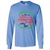 This is My Hallmark-Christmas Movies Watching Sporty T-Shirt - Long Sleeve T-Shirt
