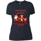 Never Underestimate A July Woman Watches Hallmark Movies Sweatshirt PINGPONG