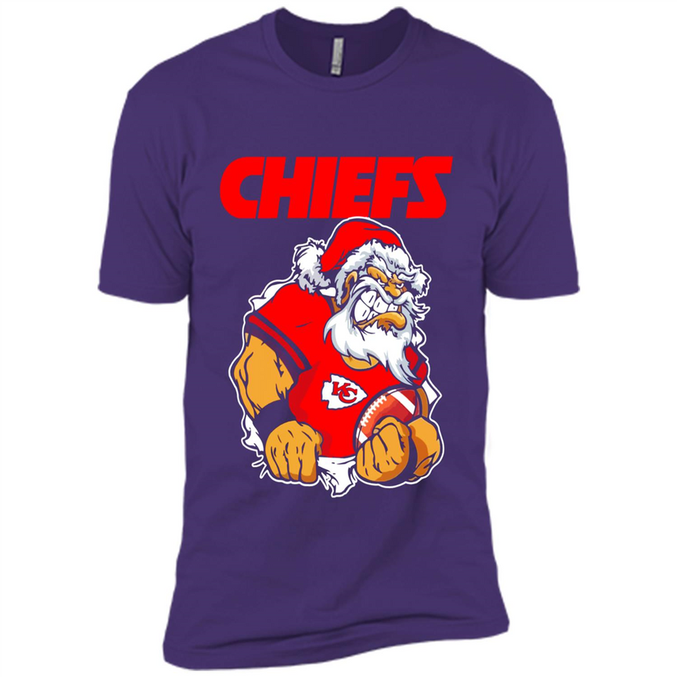 Grumpy Santa Claus Kansas City Chiefs Football Team PINGPONG
