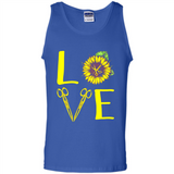 Hair Stylist Love Sunflower Scissors PING PONG