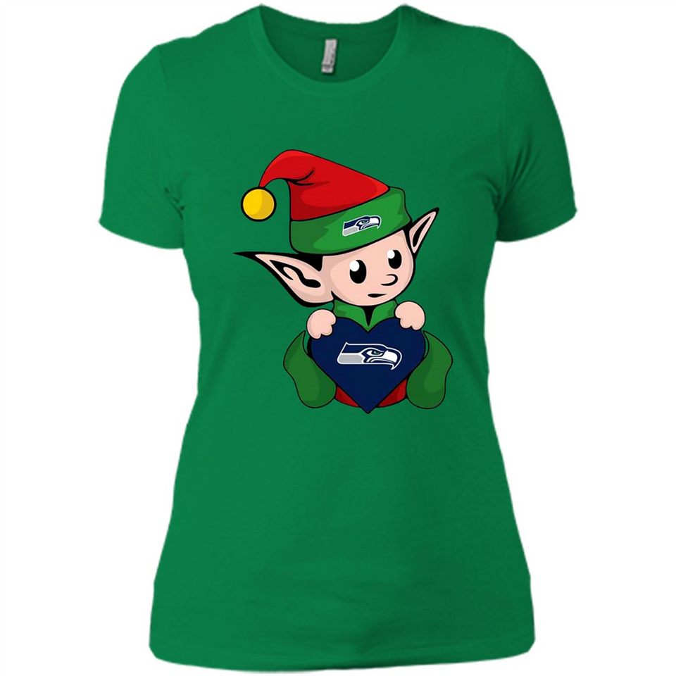 Seattle Seahawks ELF Elves Grinch Santa Claus