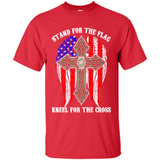 Dallas Stars - stand for the flag kneel for the cross