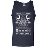 Oh Chemistry Tree Ugly Christmas Sweater - Tank Top