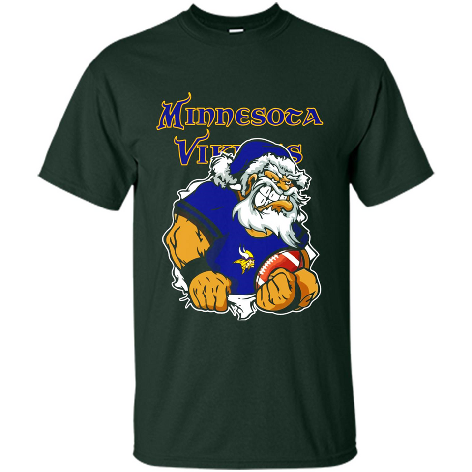 Grumpy Santa Claus Minnesota Vikings Football Team PINGPONG