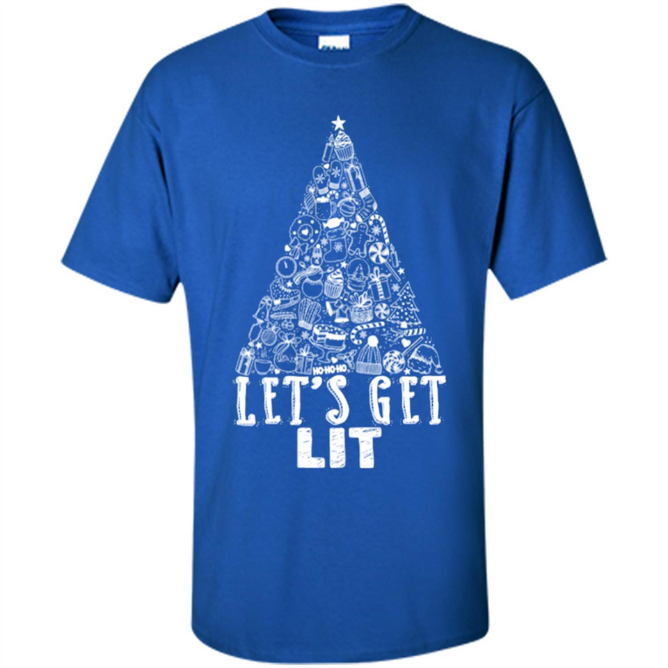Let's Get Lit - Funny Christmas Tree
