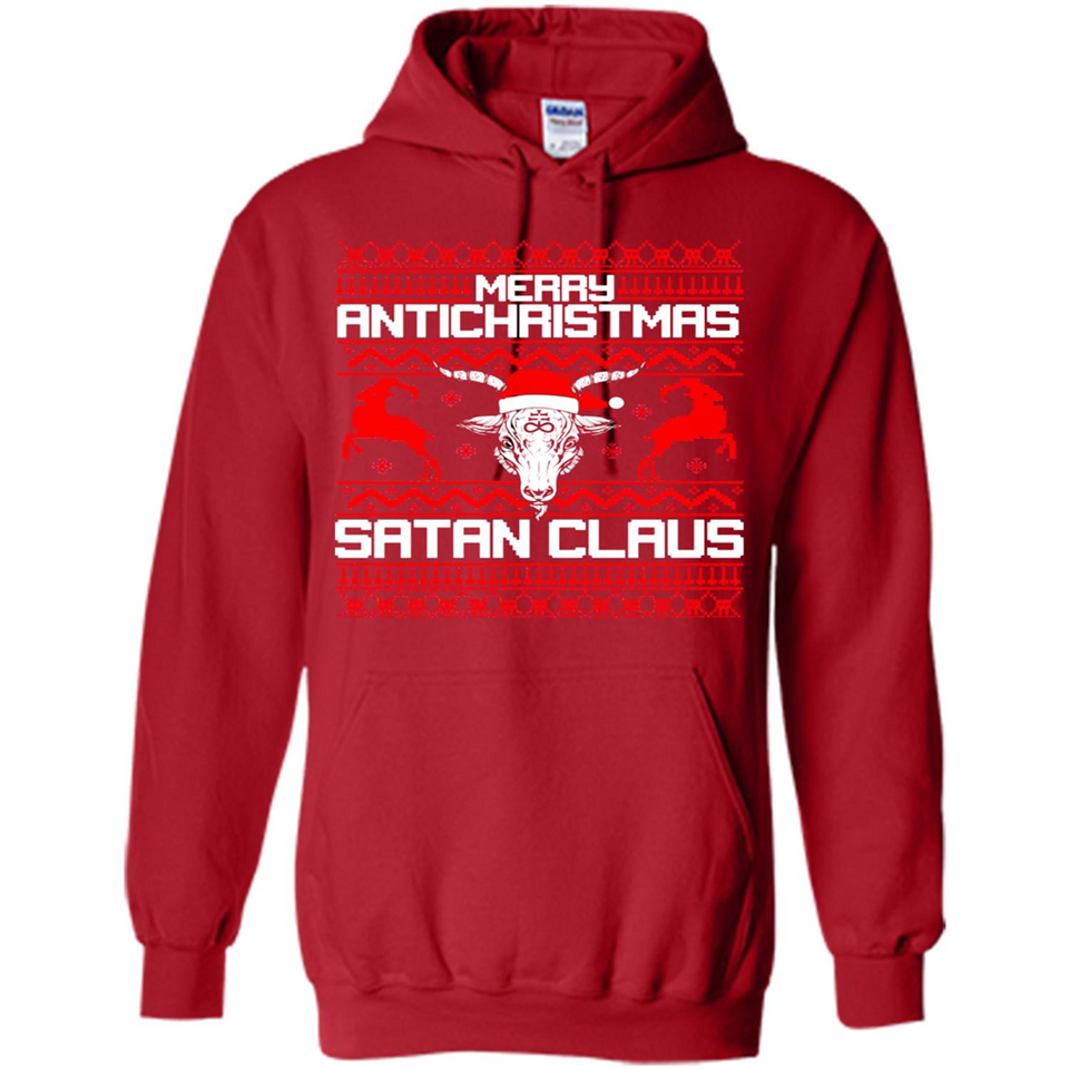 Merry Antichristmas Satan Claus - Hoodie
