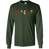 Dancing Bears Dance Christmas For Xmas Sweatshirt - Long Sleeve T-Shirt