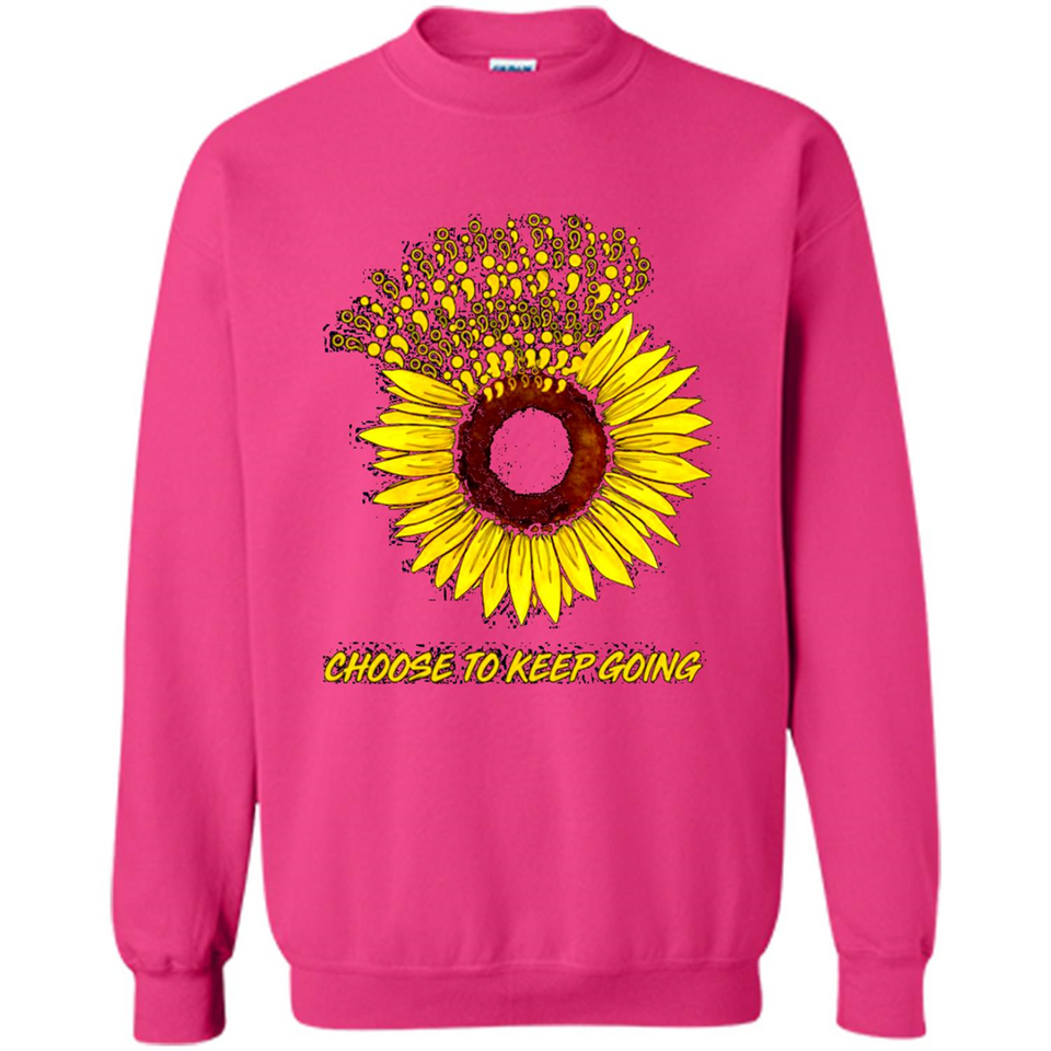Semicolon Sunflower choose to keep going PINGPONG
