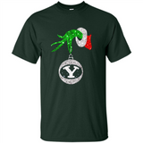 Fantastic Byu Cougars Glitter Grinch Monogram Ornament Christmas Gift - Shirt