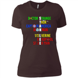 RIP Stan Lee Doctor Strange Thor Caption America Iron Man Shirt PINGPONG - Ladies' Boyfriend T-Shirt