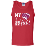 Dallas Cowboys Football My Heart is on that Field - Tank Top