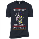 Mr Slothy Christma - Premium Short Sleeve T-Shirt