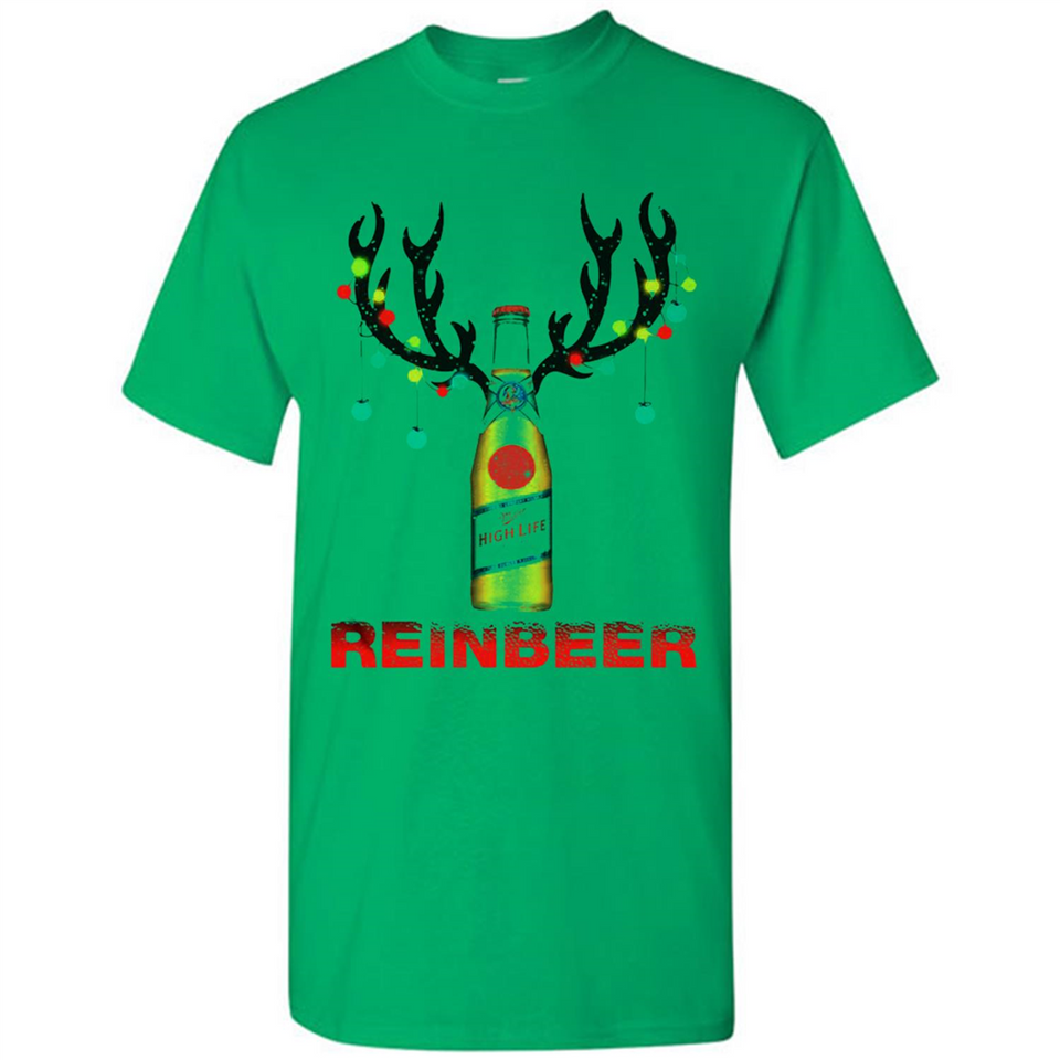 Miller High Life beer reinbeer Christmas - Shirt