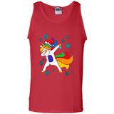 Christmas Dabbing Unicorn - Tank Top