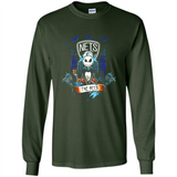 Brooklyn Nets Halloween The Nightmare Before Christmas - Long Sleeve T-Shirt