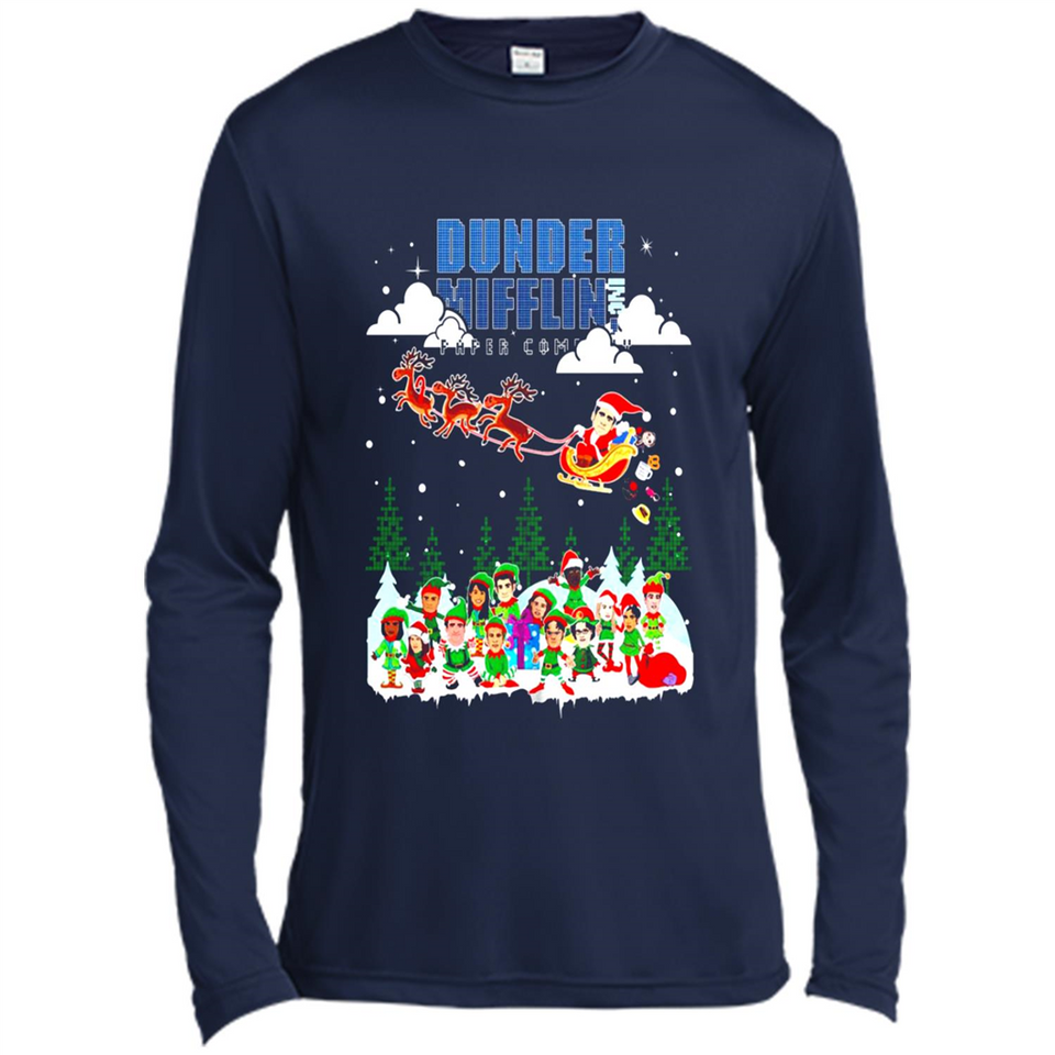 NBC The Office Dunder Mifflin Ugly Christmas Sweater PINGPONG