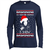All I Want for Christmas is Snow ugly sweater PINGPONG