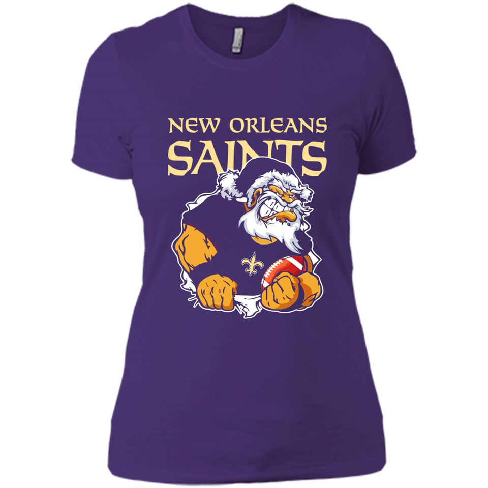 Grumpy Santa Claus New Orleans Saints Football Team PINGPONG