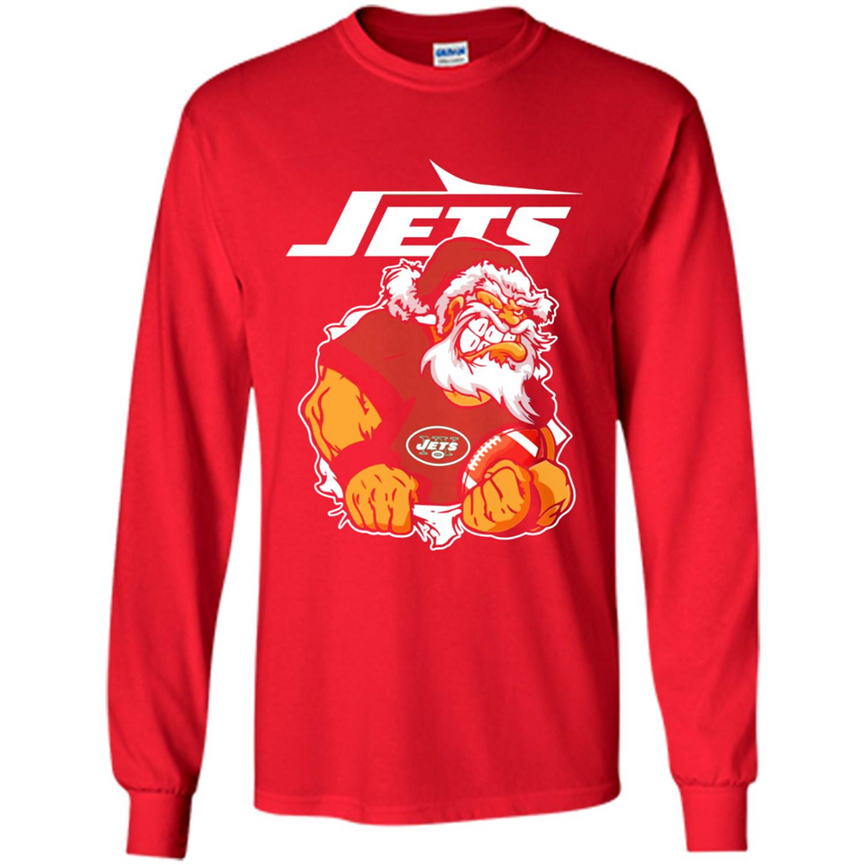 Grumpy Santa Claus Jets Football Team PINGPONG