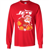 Grumpy Santa Claus Jets Football Team PINGPONG
