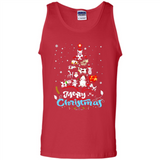 Christmas Ugly Sweater Animal Tree Pine Merry Christmas - Tank Top