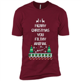 Merry Christmas You Filthy Animal Sweatshirt PINGPONG