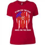Francisco Giants - stand for the flag kneel for the cross
