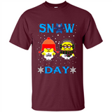 Snow Day Shirt For La Clippers Vs Minion Fans pingpong