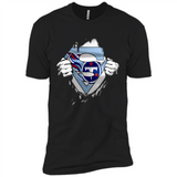 Tennessee Titans And Superman Fans - Premium Short Sleeve T-Shirt