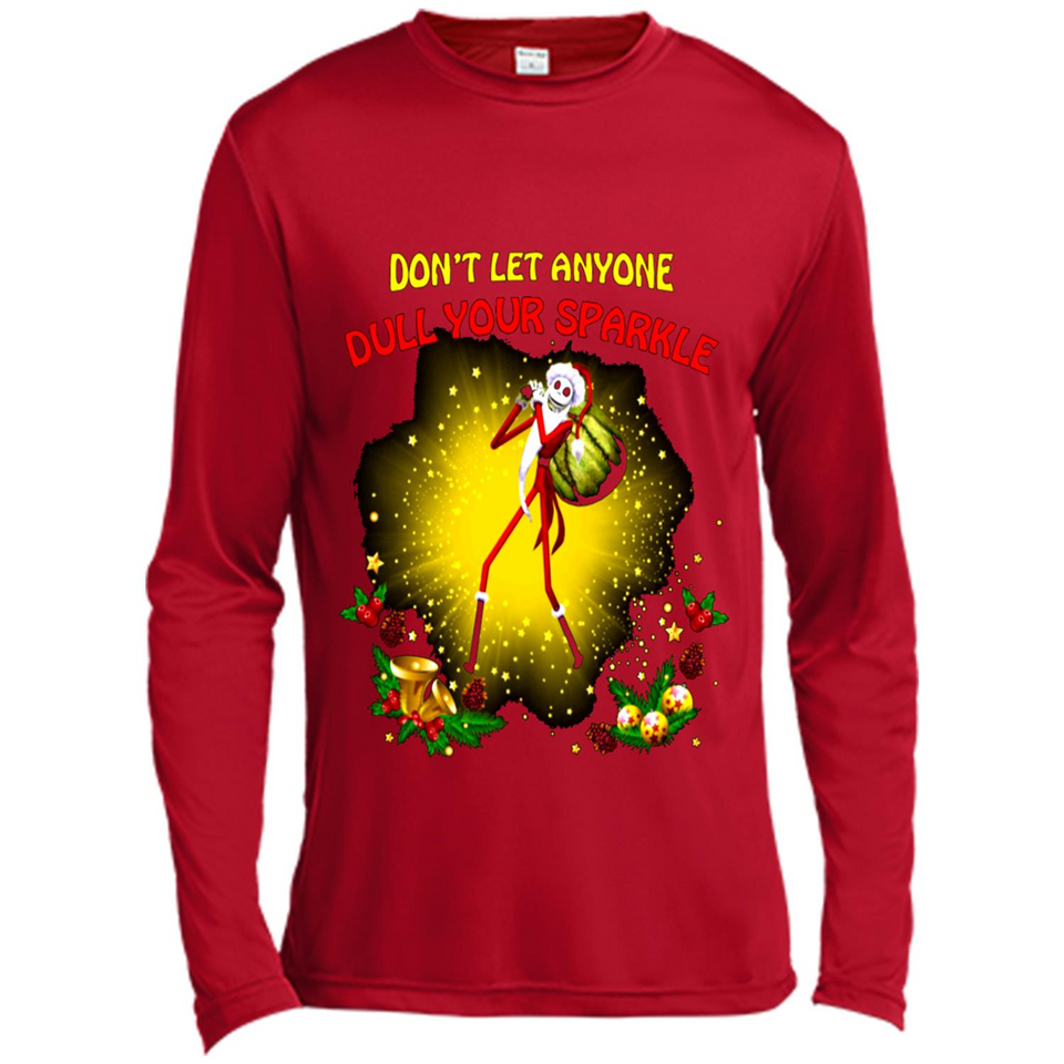 Jack skellington Santa Don't Let Anyone Dull Your Sparkle Christmas