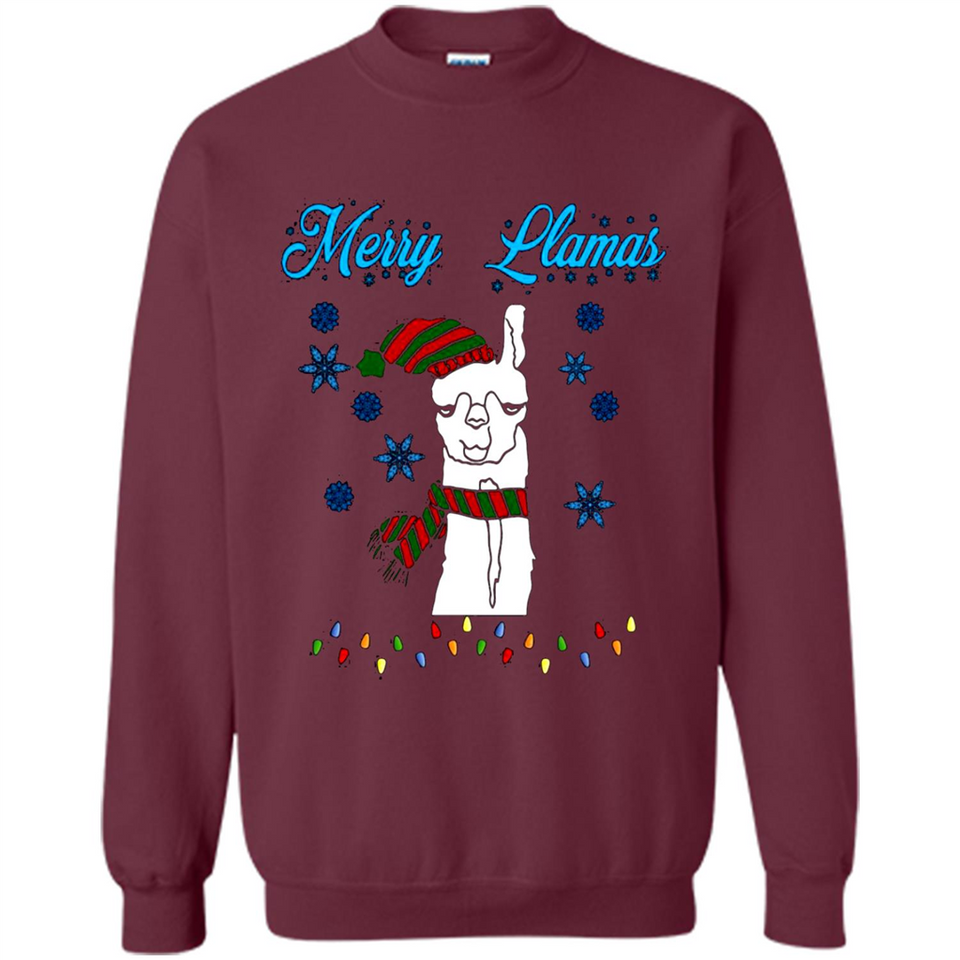 Merry Llama Christmas sweater PINGPONG