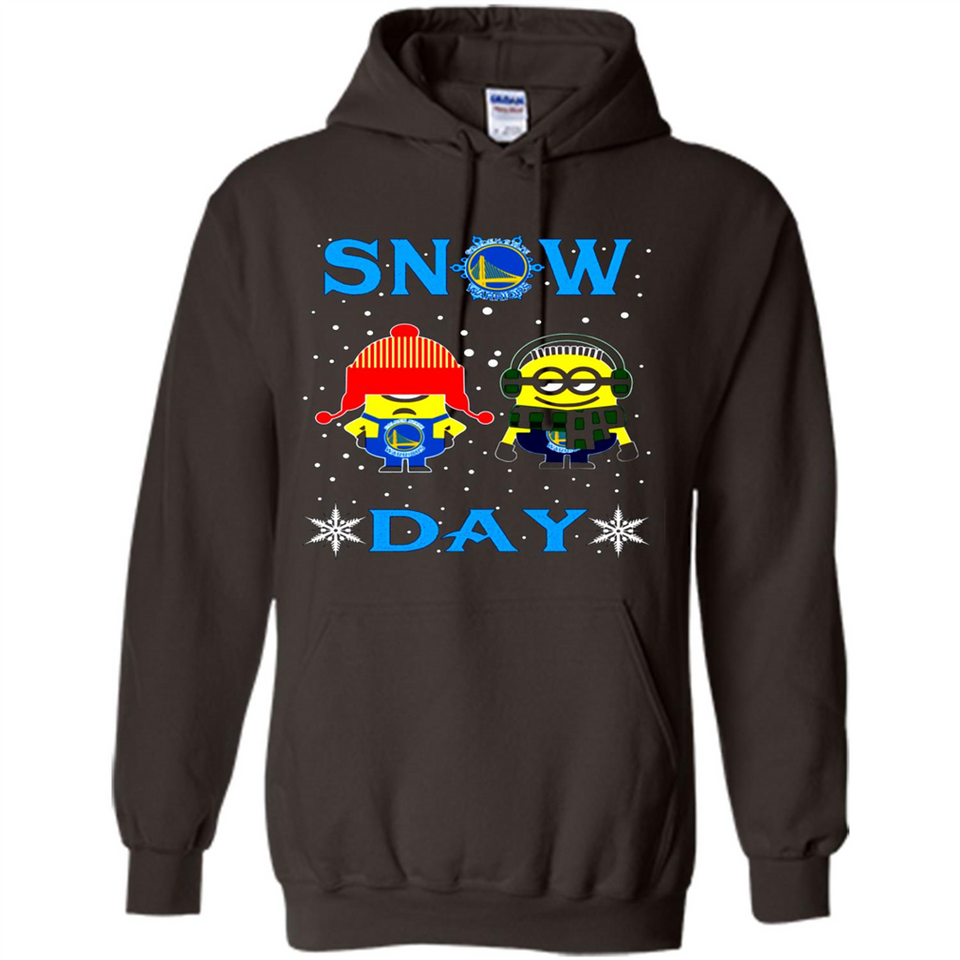 Snow Day Shirt For Golden State Warriors Vs Minion Fans pingpong