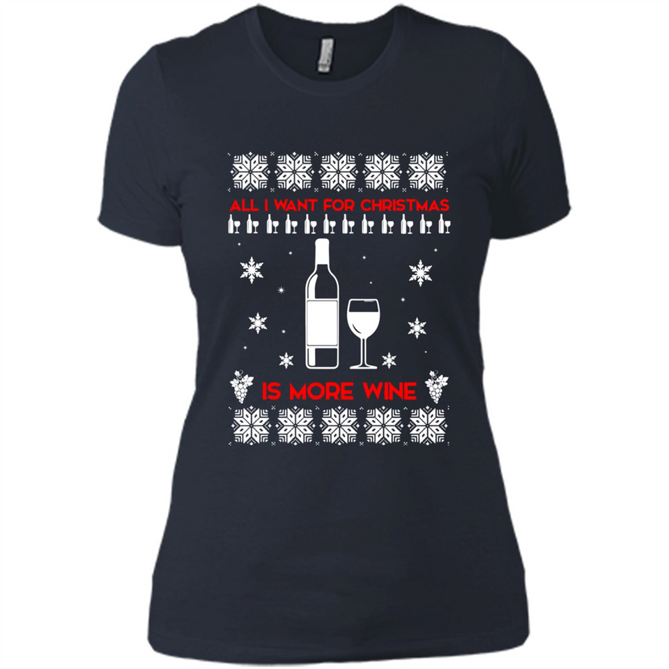 All I Want For Christmas is Wine Ugly sweater PINGPONG