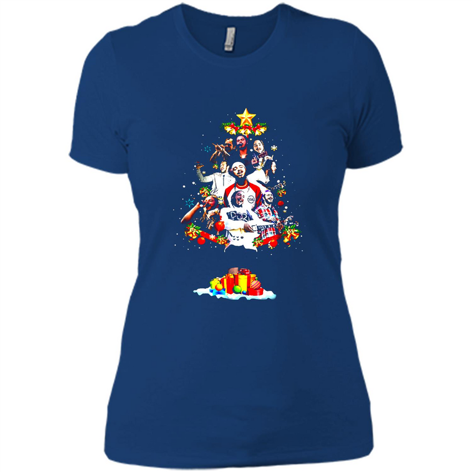 Christmas Post Noel Malone Tree shirt Gift For Christmas - Ladies' Boyfriend T-Shirt