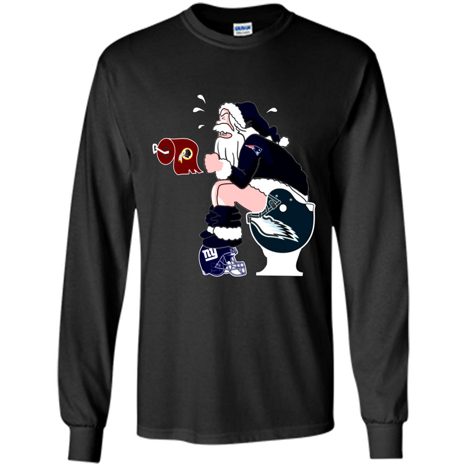 New England Patriots Toilet Santa Claus PINGPONG
