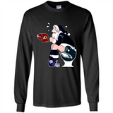 New England Patriots Toilet Santa Claus PINGPONG