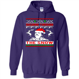 Narcos dashing through the snow Christmas sweatshirt PINGPONG