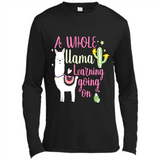 A Whole Llama Learning Going on Teachers Students PING PONG