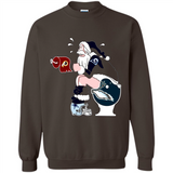 Los Angeles Rams Toilet Santa Claus PINGPONG