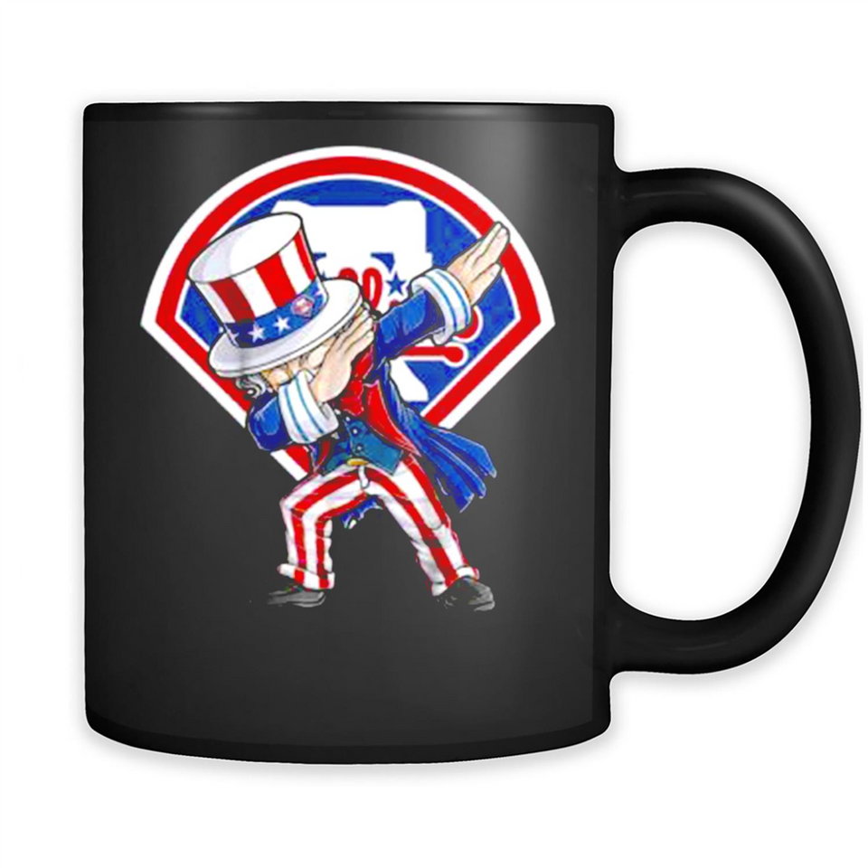 MLB PHILADELPHIA PHILLIES UNCLE SAM DABBING INDEPENDENCE DAY